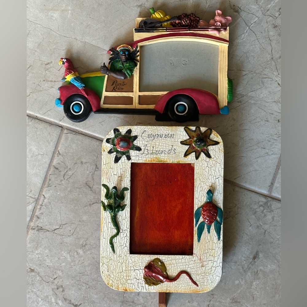 Caribbean picture frames (2)